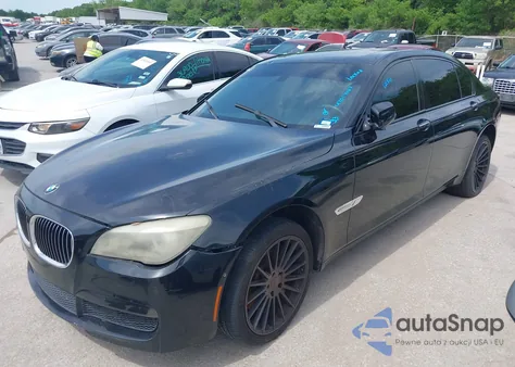 2011 BMW 750Li из США, поврежденный, VIN WBAKB8C55BC852304